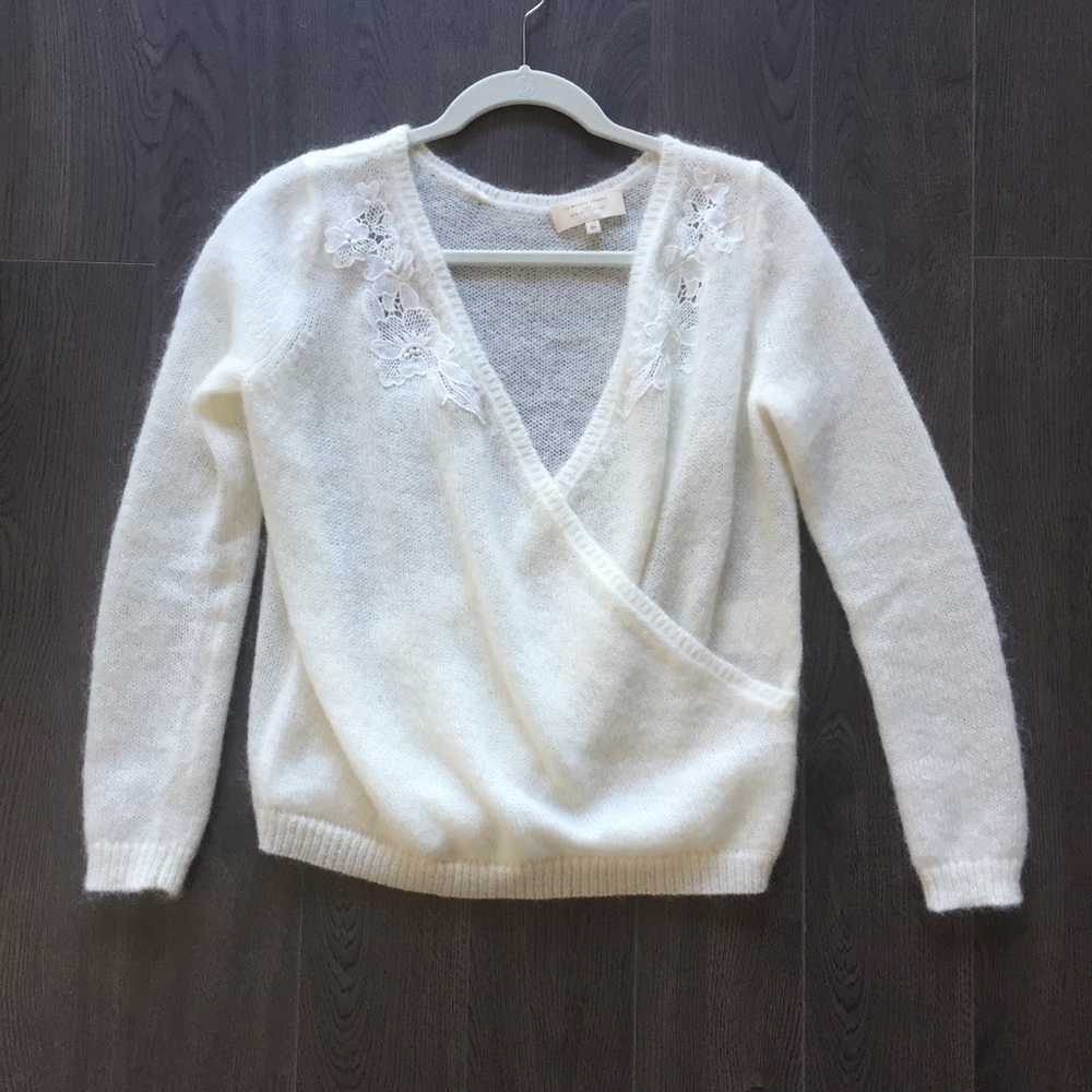 Like new Sezane Timothée Jumper Ecru XS